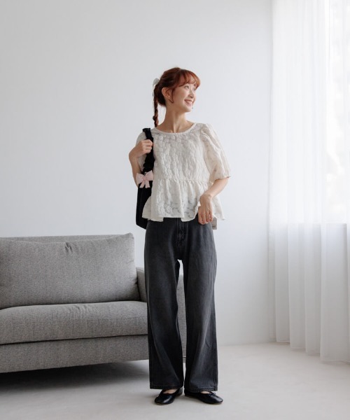 flower（フラワー）の「サテンピローリボンチャーム（キーホルダー・レディース・ピンク/ブラック・FREE）」の18枚目の写真