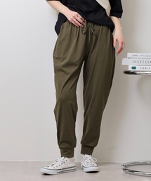レディース 無地 ジョガーパンツ