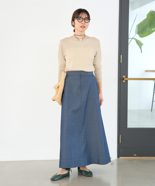 mimoza様　イエナ IENA E コットンアンサンブル 水色 2023SS IENA（イエナ）｜アンサンブル一覧 - WEAR