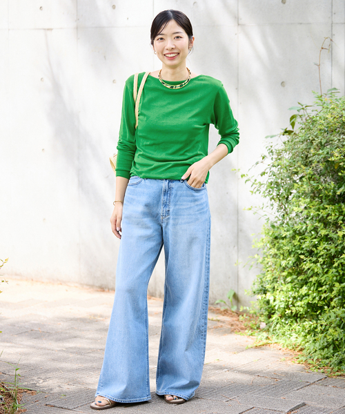 mimoza様　イエナ IENA E コットンアンサンブル 水色 2023SS 82137561_24_d_500.jpg