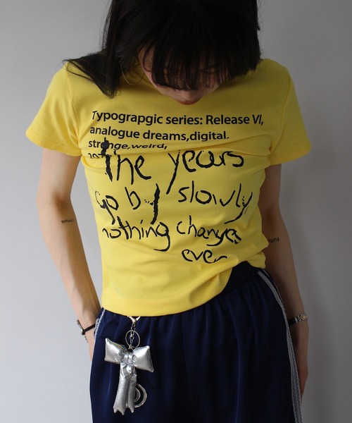 tシャツ 「SANSeLF」 ハンドライトTシャツ sanw25s079 レディース SANSeLF】 ハンドライトTシャツ sanw25s079（Tシャツ/カットソー