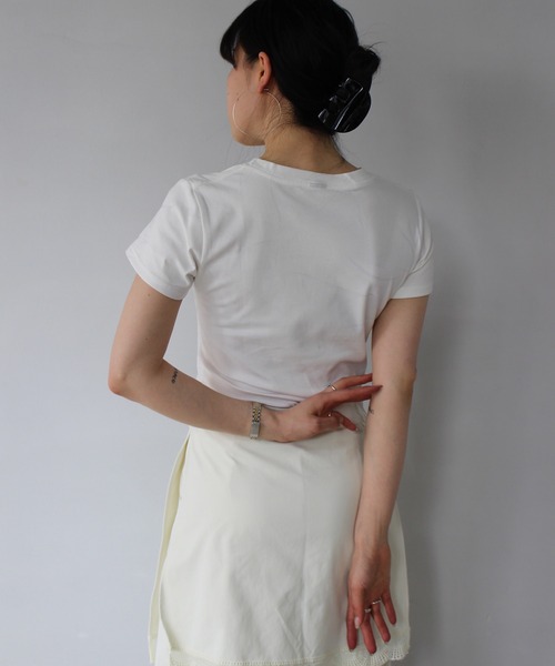 tシャツ 「SANSeLF」 ハンドライトTシャツ sanw25s079 レディース SANSeLF】 ハンドライトTシャツ sanw25s079（Tシャツ/カットソー