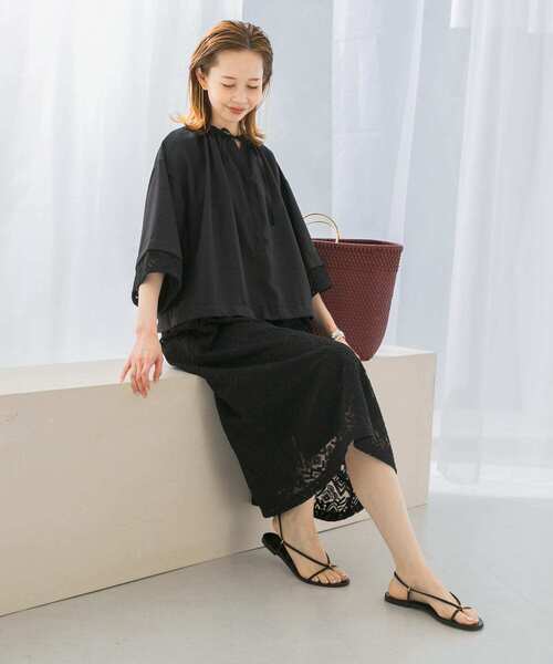 SALE【新品タグ付き】URBAN　RESEARCH　ROSSO ワンピース セール】レース切替ワンピース（ワンピース）｜URBAN RESEARCH