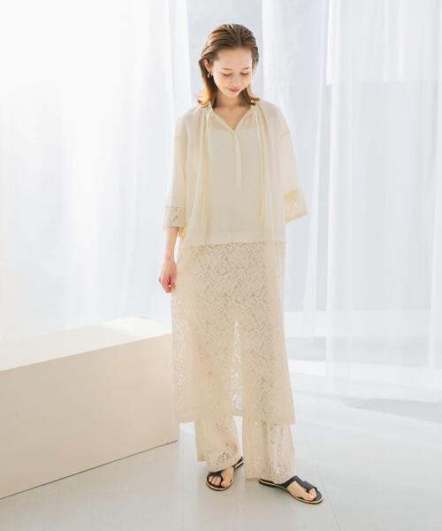 セール】レース切替ワンピース（ワンピース）｜URBAN RESEARCH ROSSO