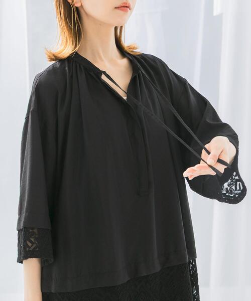 セール】レース切替ワンピース（ワンピース）｜URBAN RESEARCH ROSSO