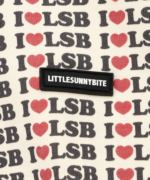 Little sunny bite（リトルサニーバイト）の「littlesunnybite/リトルサニーバイト/I love LSB hoodie（パーカー・レディース・オレンジ/アイボリー/ピンク・S/M）」の4枚目の写真