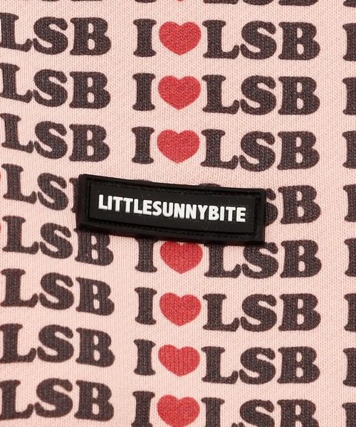Little sunny bite（リトルサニーバイト）の「littlesunnybite/リトルサニーバイト/I love LSB hoodie（パーカー・レディース・オレンジ/アイボリー/ピンク・S/M）」の5枚目の写真