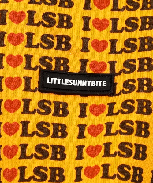 Little sunny bite（リトルサニーバイト）の「littlesunnybite/リトルサニーバイト/I love LSB hoodie（パーカー・レディース・オレンジ/アイボリー/ピンク・S/M）」の6枚目の写真