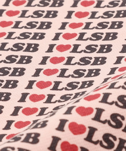 Little sunny bite（リトルサニーバイト）の「littlesunnybite/リトルサニーバイト/I love LSB hoodie（パーカー・レディース・オレンジ/アイボリー/ピンク・S/M）」の7枚目の写真