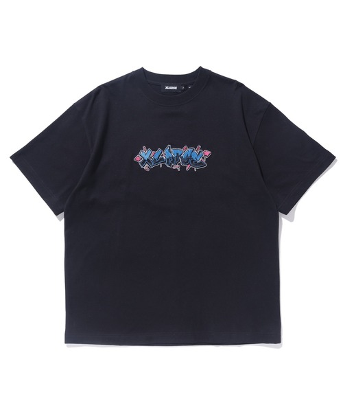 XLARGE(エクストララージ)の「AEROSOL GAFFITI S/S TEE(Tシャツ/カットソー・メンズ・ホワイト/ブラック/グリーン・L/S/M/XL)」の13枚目の写真