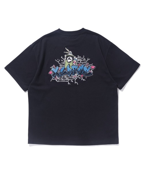 XLARGE(エクストララージ)の「AEROSOL GAFFITI S/S TEE(Tシャツ/カットソー・メンズ・ホワイト/ブラック/グリーン・L/S/M/XL)」の14枚目の写真
