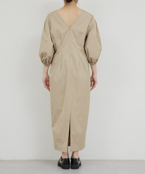 GALLARDAGALANTE（ガリャルダガランテ）の「パフスリーブワンピース（ワンピース・レディース・ベージュ/ブラック・FREE）」の14枚目の写真