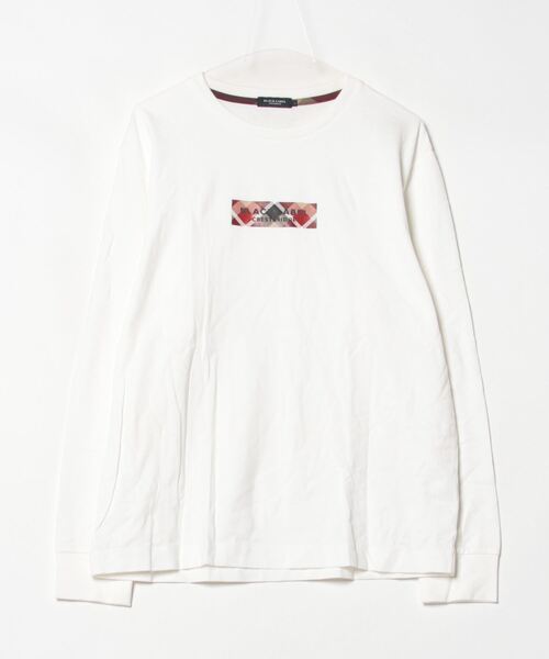 BLACK LABEL ホワイト長袖Tシャツ BLACK LABEL ホワイト長袖Tシャツ