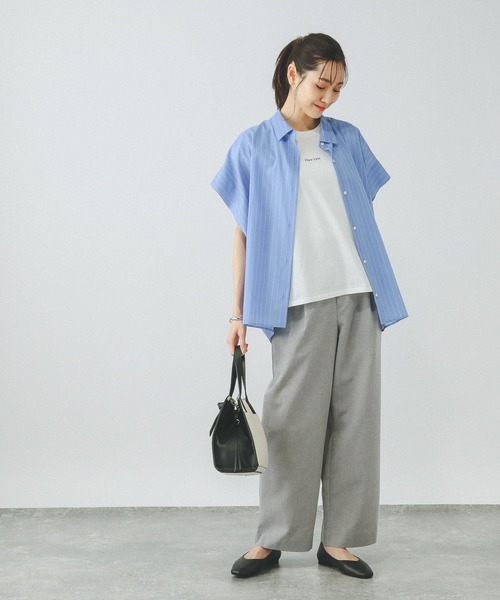 GLOBAL WORK(グローバルワーク)の「チュールベストインナーSET/327102(Tシャツ/カットソー・レディース・ブラック/グレー・LARGE/MEDIUM)」の9枚目の写真