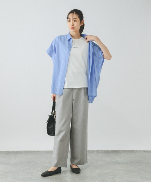 GLOBAL WORK(グローバルワーク)の「チュールベストインナーSET/327102(Tシャツ/カットソー・レディース・ブラック/グレー・LARGE/MEDIUM)」の10枚目の写真