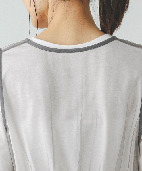 GLOBAL WORK(グローバルワーク)の「チュールベストインナーSET/327102(Tシャツ/カットソー・レディース・ブラック/グレー・LARGE/MEDIUM)」の20枚目の写真