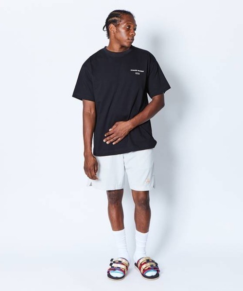 AKTR(アクター)の「AKTR CUT-UP PHOTO COTTON TEE(アクター カットアップ フォト コットン ティー)(Tシャツ/カットソー・メンズ・ブラック系/グリーン系/ベージュ系・MEDIUM/LARGE/X-LARGE/XX-LARGE)」の9枚目の写真