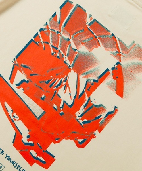 AKTR(アクター)の「AKTR CUT-UP PHOTO COTTON TEE(アクター カットアップ フォト コットン ティー)(Tシャツ/カットソー・メンズ・ブラック系/グリーン系/ベージュ系・MEDIUM/LARGE/X-LARGE/XX-LARGE)」の18枚目の写真