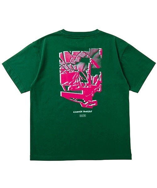AKTR Tシャツ AKTR CUT-UP PHOTO COTTON TEE（アクター カットアップ フォト