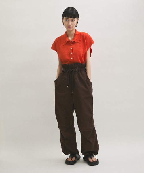WEB限定】・【サステナブル】ニットポロTEE（ポロシャツ）｜ADAM
