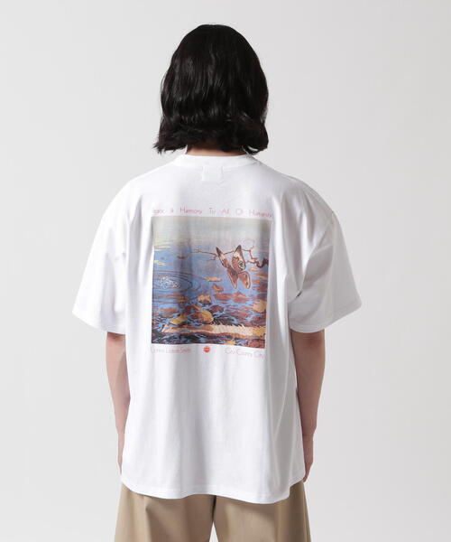 CITY COUNTRY CITY(シティーカントリーシティー)の「CITY COUNTRY CITY×LONNIE LISTON SMITH /シティーカントリーシティー/Reflection of A Golden Dream(Tシャツ/カットソー・メンズ・ホワイト・M/L/XL)」の6枚目の写真