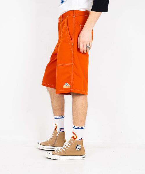 HYSTERIC GLAMOUR（ヒステリックグラマー）の「SEE NO EVILワッペン ベイカーショーツ（その他パンツ・メンズ・ブラック/ブルー/オレンジ・SMALL/MEDIUM/LARGE）」の7枚目の写真