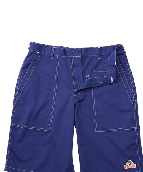 HYSTERIC GLAMOUR（ヒステリックグラマー）の「SEE NO EVILワッペン ベイカーショーツ（その他パンツ・メンズ・ブラック/ブルー/オレンジ・SMALL/MEDIUM/LARGE）」の4枚目の写真