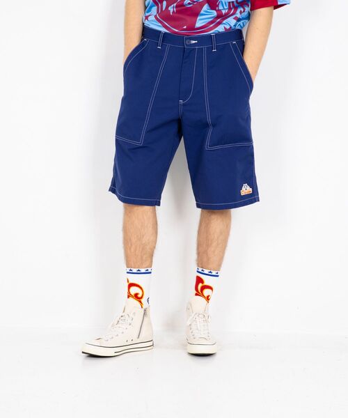 HYSTERIC GLAMOUR（ヒステリックグラマー）の「SEE NO EVILワッペン ベイカーショーツ（その他パンツ・メンズ・ブラック/ブルー/オレンジ・SMALL/MEDIUM/LARGE）」の17枚目の写真