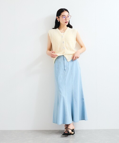 VIS（ビス）の「クリアフレームファッショングラス（サングラス・レディース・ブラウン系その他3/ブラック/その他/グレー・FREE）」の9枚目の写真