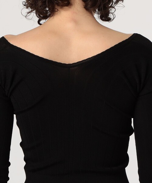 JACQUEMUS(ジャックムス)の「■■■JACQUEMUS LE HAUT PRALU リブニット(ニット/セーター・レディース・レッド/ブラック・36)」の8枚目の写真