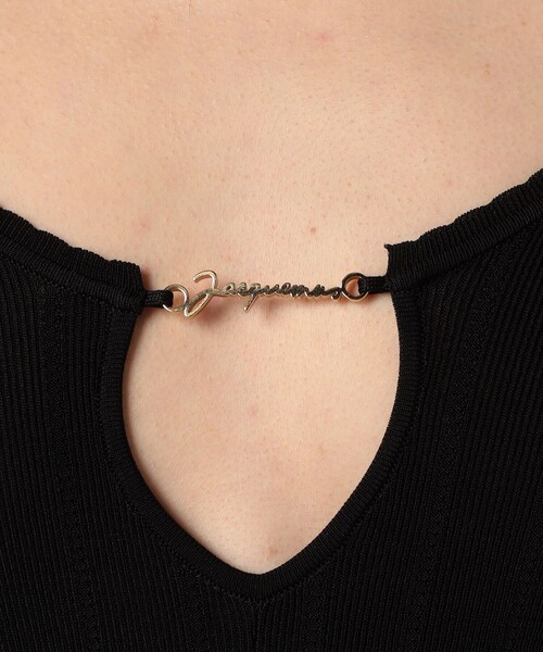 JACQUEMUS(ジャックムス)の「■■■JACQUEMUS LE HAUT PRALU リブニット(ニット/セーター・レディース・レッド/ブラック・36)」の11枚目の写真