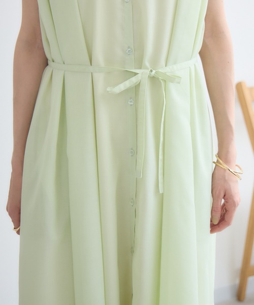 KATHARINE ROSS（キャサリンロス）の「【KATHARINE ROSS】ドミノプリーツシャツワンピース（シャツワンピース・レディース・ネイビー/ライトグリーン/ライトブルー・MEDIUM）」の19枚目の写真