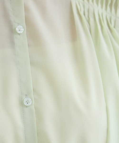 KATHARINE ROSS（キャサリンロス）の「【KATHARINE ROSS】ドミノプリーツシャツワンピース（シャツワンピース・レディース・ネイビー/ライトグリーン/ライトブルー・MEDIUM）」の21枚目の写真