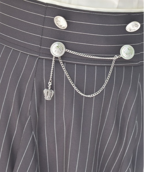 axes femme(アクシーズファム)の「アシメ×フレアミディスカート(スカート・レディース・ブルー/グレー/ブラック/パープル・FREE)」の20枚目の写真