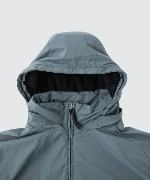 WILD THINGS（ワイルドシングス）の「コールドウェザーパーカー エヴォルブ│COLD WEATHER PARKA EVOLVE（ダウンジャケット/コート・メンズ・ブルーグレー/ブラック・XL/L/M/S）」の7枚目の写真