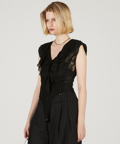 レースフリルボディースーツ / Lace Frill Bodysuit（その他