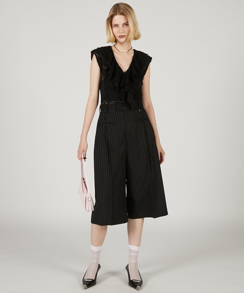 PRANK PROJECT Cotton lace Bolero ボディスーツ PRANK PROJECT(プランク プロジェクト)｜コットンレースボレロコンビ