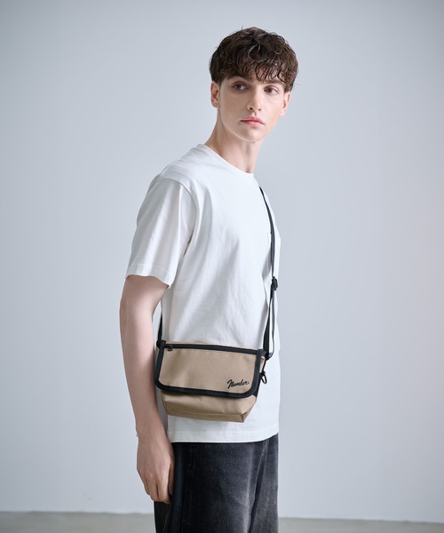 NUMBER (N)INE（ナンバーナイン）の「【NUMBER(N)INE/ナンバーナイン】MINI SHOULDER BAG/ミニショルダーバッグ（メッセンジャーバッグ・メンズ・カーキ/ブラック/ベージュ/ホワイト・FREE）」の3枚目の写真