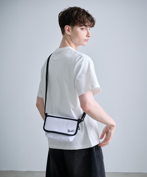 NUMBER (N)INE（ナンバーナイン）の「【NUMBER(N)INE/ナンバーナイン】MINI SHOULDER BAG/ミニショルダーバッグ（メッセンジャーバッグ・メンズ・カーキ/ブラック/ベージュ/ホワイト・FREE）」の2枚目の写真