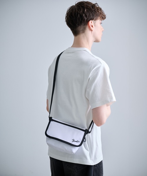 NUMBER (N)INE（ナンバーナイン）の「【NUMBER(N)INE/ナンバーナイン】MINI SHOULDER BAG/ミニショルダーバッグ（メッセンジャーバッグ・メンズ・カーキ/ブラック/ベージュ/ホワイト・FREE）」の15枚目の写真
