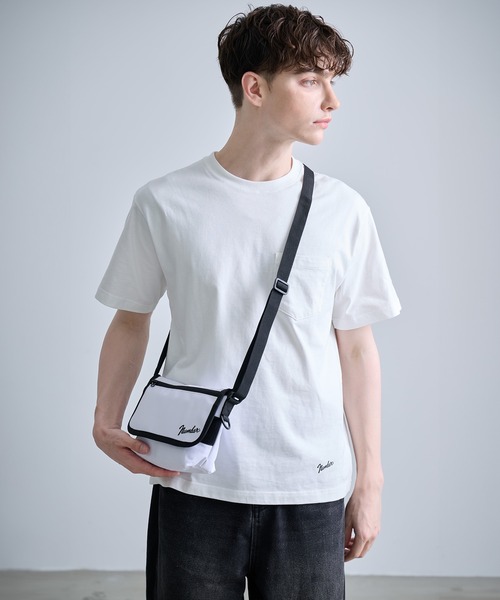 NUMBER (N)INE（ナンバーナイン）の「【NUMBER(N)INE/ナンバーナイン】MINI SHOULDER BAG/ミニショルダーバッグ（メッセンジャーバッグ・メンズ・カーキ/ブラック/ベージュ/ホワイト・FREE）」の11枚目の写真