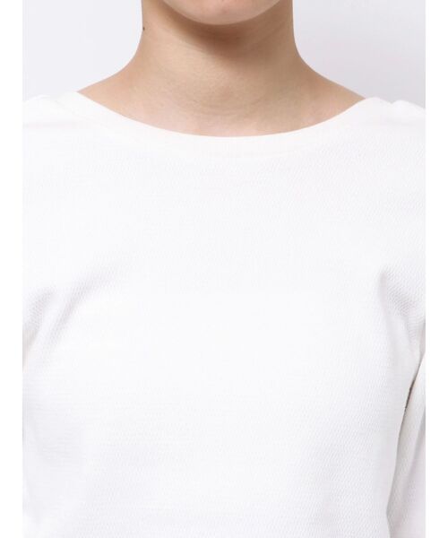 tシャツ クロップドハニカムロングスリーブTee レディース クロップドハニカムロングスリーブTee（Tシャツ/カットソー