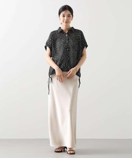 セール】サテンバイアスフレアスカート（スカート）｜Gready Brilliant