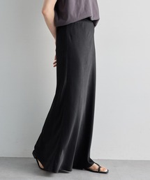 for/c | サテンAラインスカート【サスティナブル】(スカート)