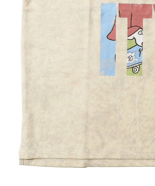 Tシャツ SALE ScoLar Parity スカラー パリティ 352117 おばけうさぎ×PARITY ピグメントBIG-T トップス 原宿系 個性的 ユニセックス ポイント ScoLar Parity Tシャツ SALE スカラー パリティ 352117 おばけ