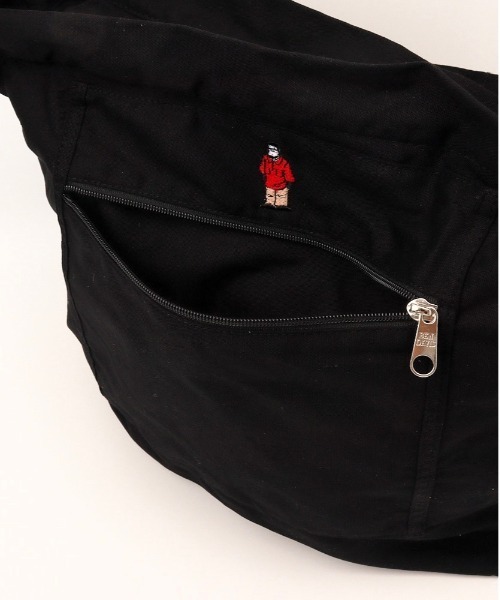 BEN DAVIS（ベンデイビス）の「BEN DAVIS ベンデイビス CANVAS LARGE SHOULDER（ショルダーバッグ・メンズ・ホワイト系その他2/ブラック/ホワイト系その他・FREE）」の8枚目の写真
