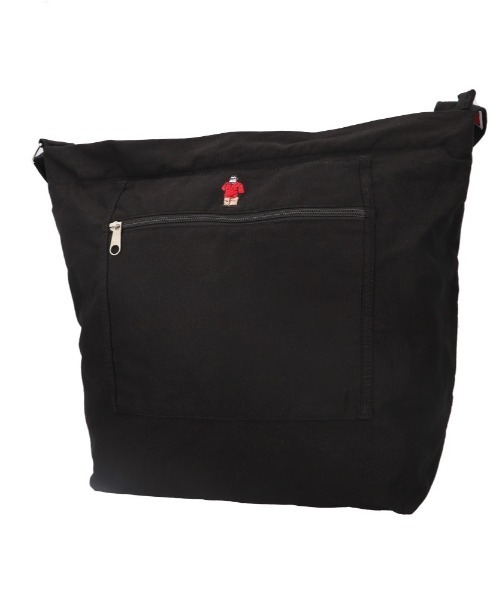 BEN DAVIS（ベンデイビス）の「BEN DAVIS ベンデイビス CANVAS LARGE SHOULDER（ショルダーバッグ・メンズ・ホワイト系その他2/ブラック/ホワイト系その他・FREE）」の12枚目の写真