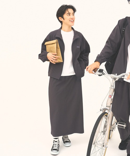 THOUSAND MILE(サウザンドマイル)の「【3点セット】L'S ZIP BLOUSON&T-SHIRT&SKIRT SET UP/ジップブルゾン&Tシャツ&スカート(セットアップ・レディース・パープル系その他/ブルー系その他/ブラック/チャコールグレー・FREE)」の1枚目の写真