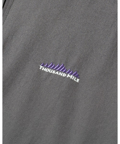 THOUSAND MILE(サウザンドマイル)の「【3点セット】L'S ZIP BLOUSON&T-SHIRT&SKIRT SET UP/ジップブルゾン&Tシャツ&スカート(セットアップ・レディース・パープル系その他/ブルー系その他/ブラック/チャコールグレー・FREE)」の10枚目の写真