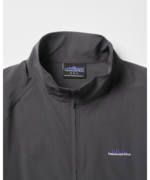 THOUSAND MILE(サウザンドマイル)の「【3点セット】L'S ZIP BLOUSON&T-SHIRT&SKIRT SET UP/ジップブルゾン&Tシャツ&スカート(セットアップ・レディース・パープル系その他/ブルー系その他/ブラック/チャコールグレー・FREE)」の6枚目の写真